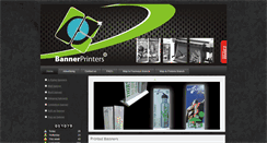 Desktop Screenshot of bannerprinters.co.za