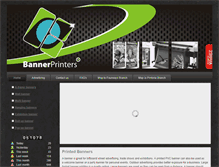 Tablet Screenshot of bannerprinters.co.za